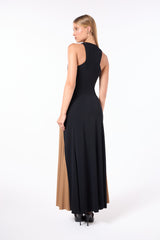 SK Bicolor Midi Dress