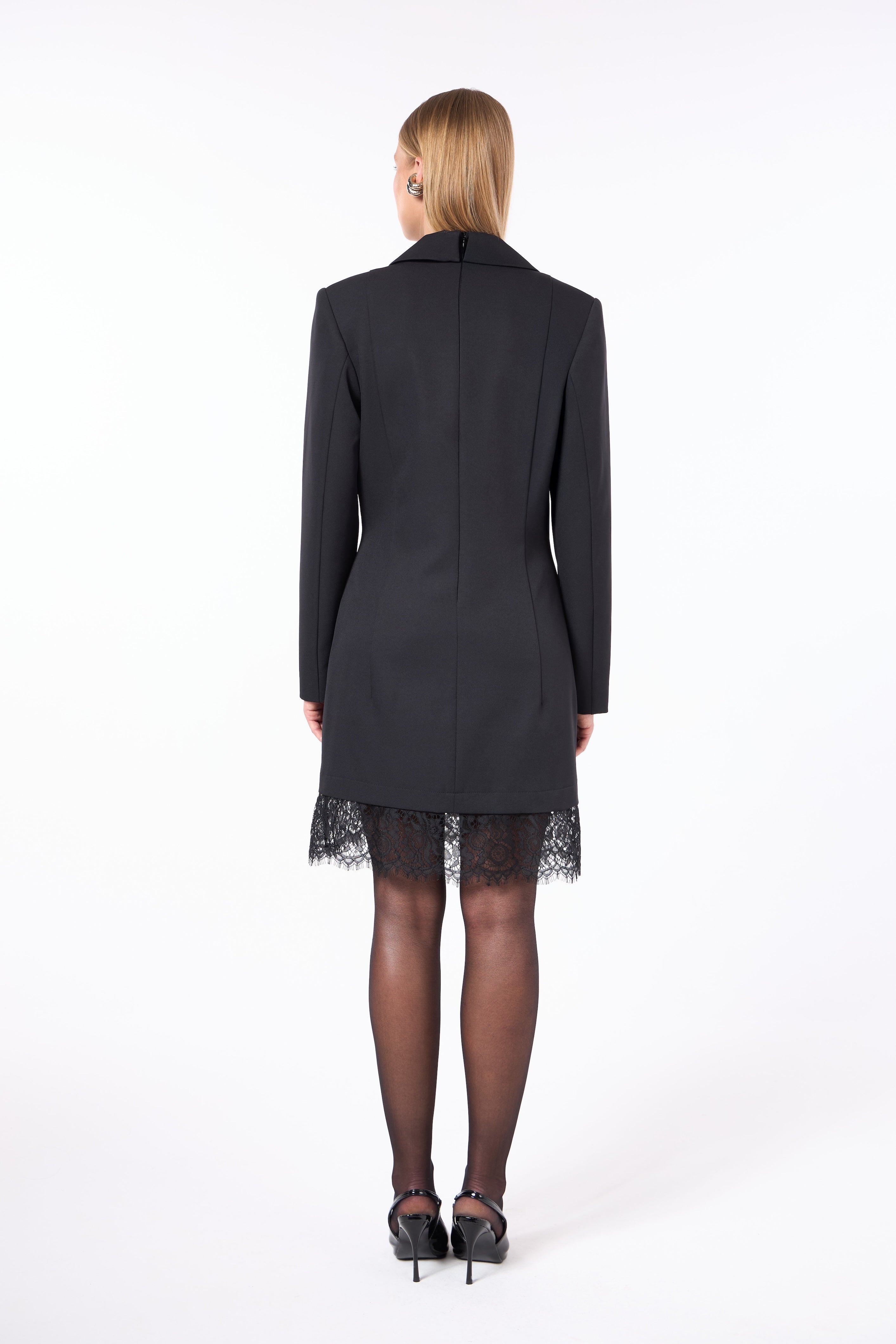 SK Black Blazer Dress