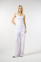 SK White Stripped Set