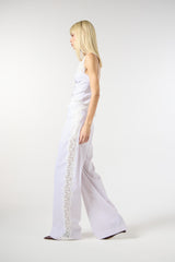 SK White Stripped Set