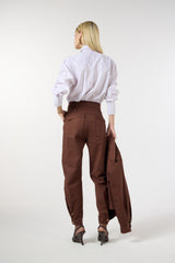 SK White Stripped Shirt