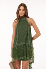SK Green Lace Set