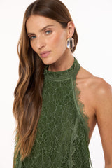 SK Green Lace Set