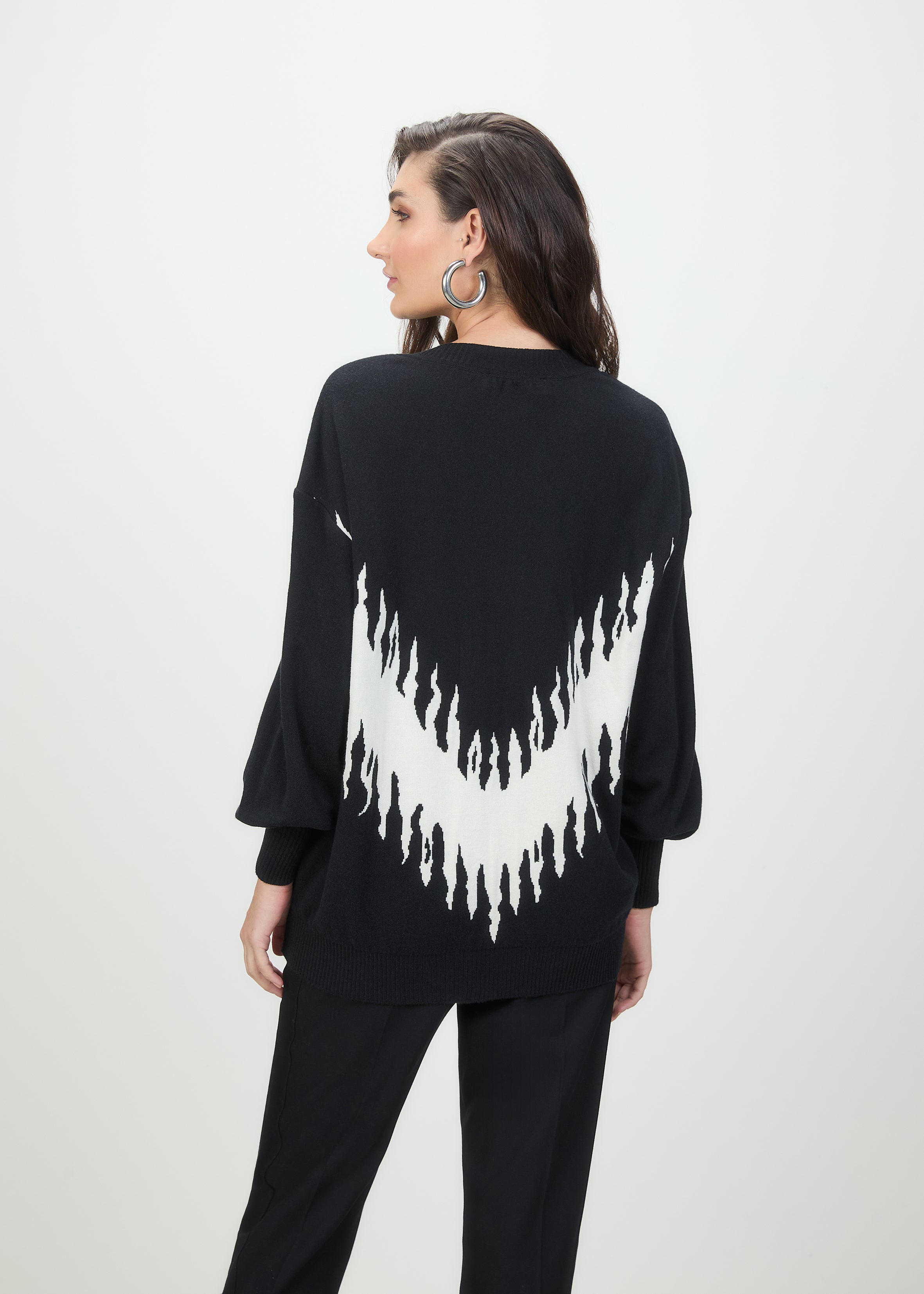 TD Zebra Knit Sweater