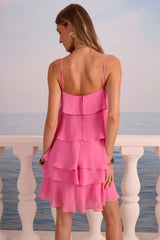SK Short Pink Dress