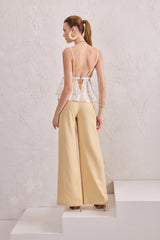 TD Beige Linen Pants