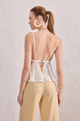 TD Beige Linen Pants