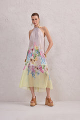 SK Floral Midi Dress