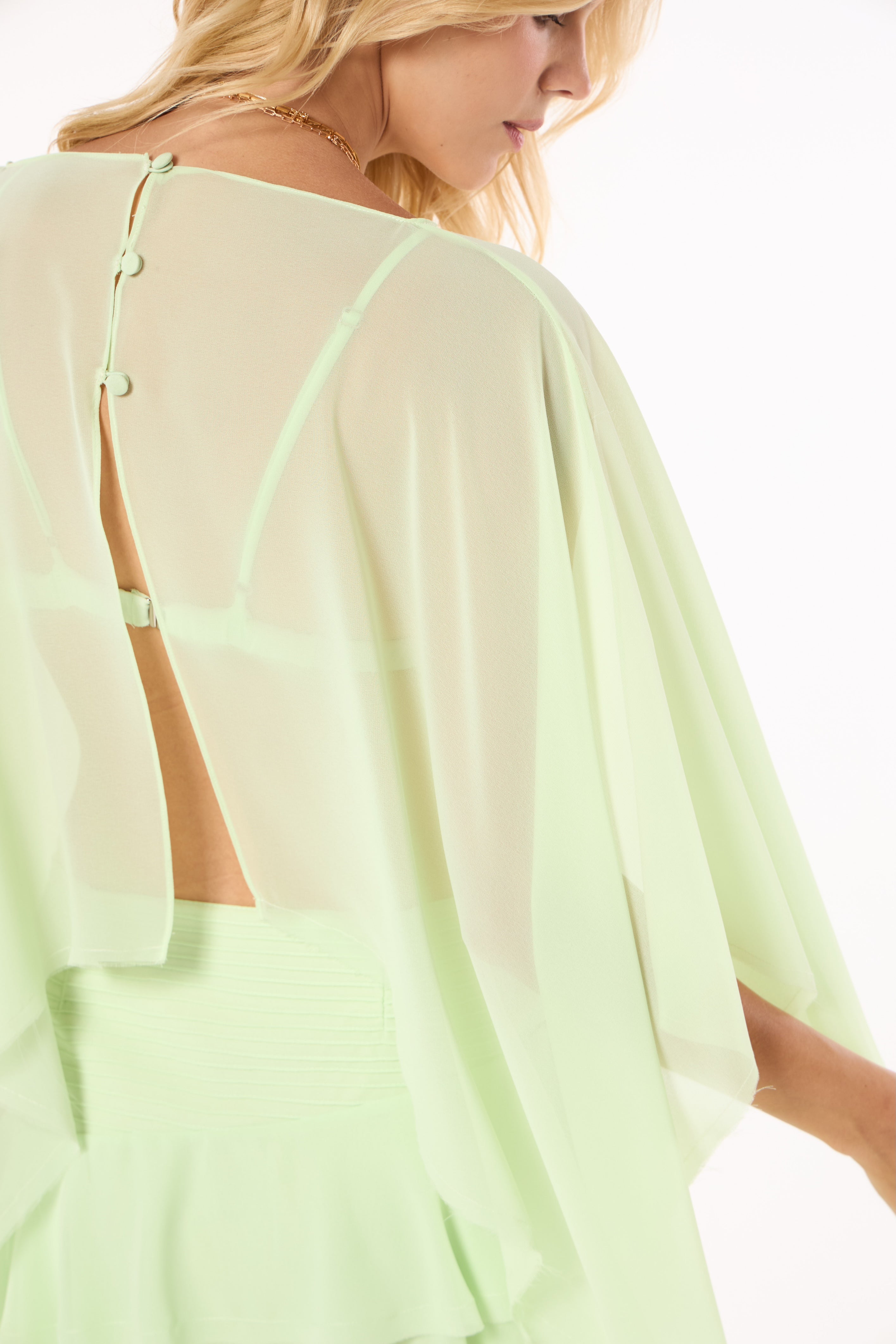 TD Green Blouse