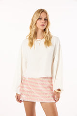 TD Pink Sequin Skirt