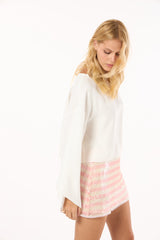 TD Pink Sequin Skirt