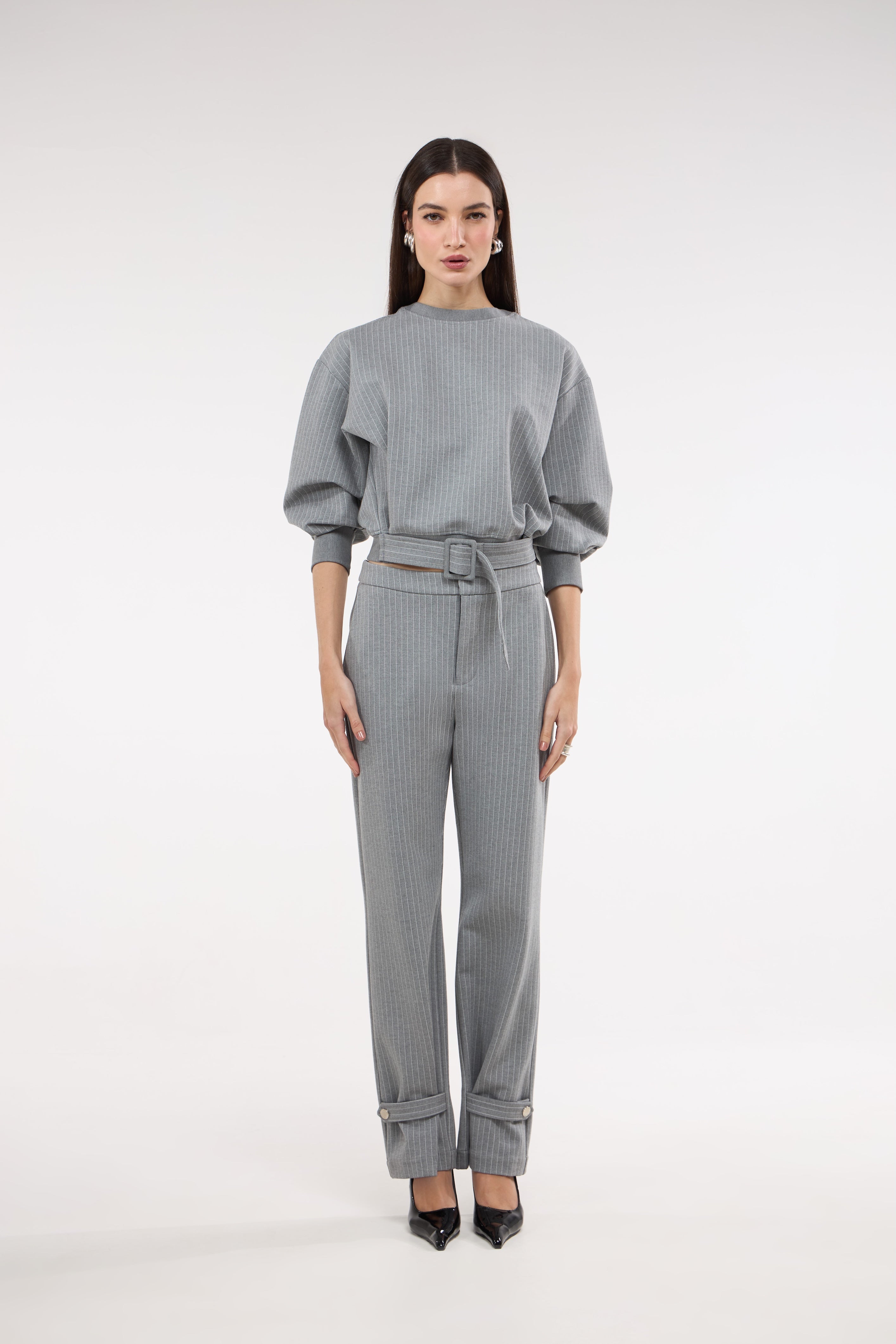 TD Grey Blouse