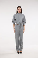 TD Grey Blouse