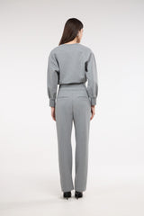 TD Grey Blouse