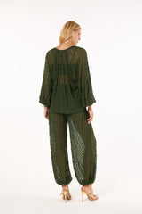 TD Green Lace Set