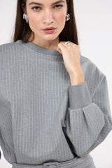 TD Grey Blouse