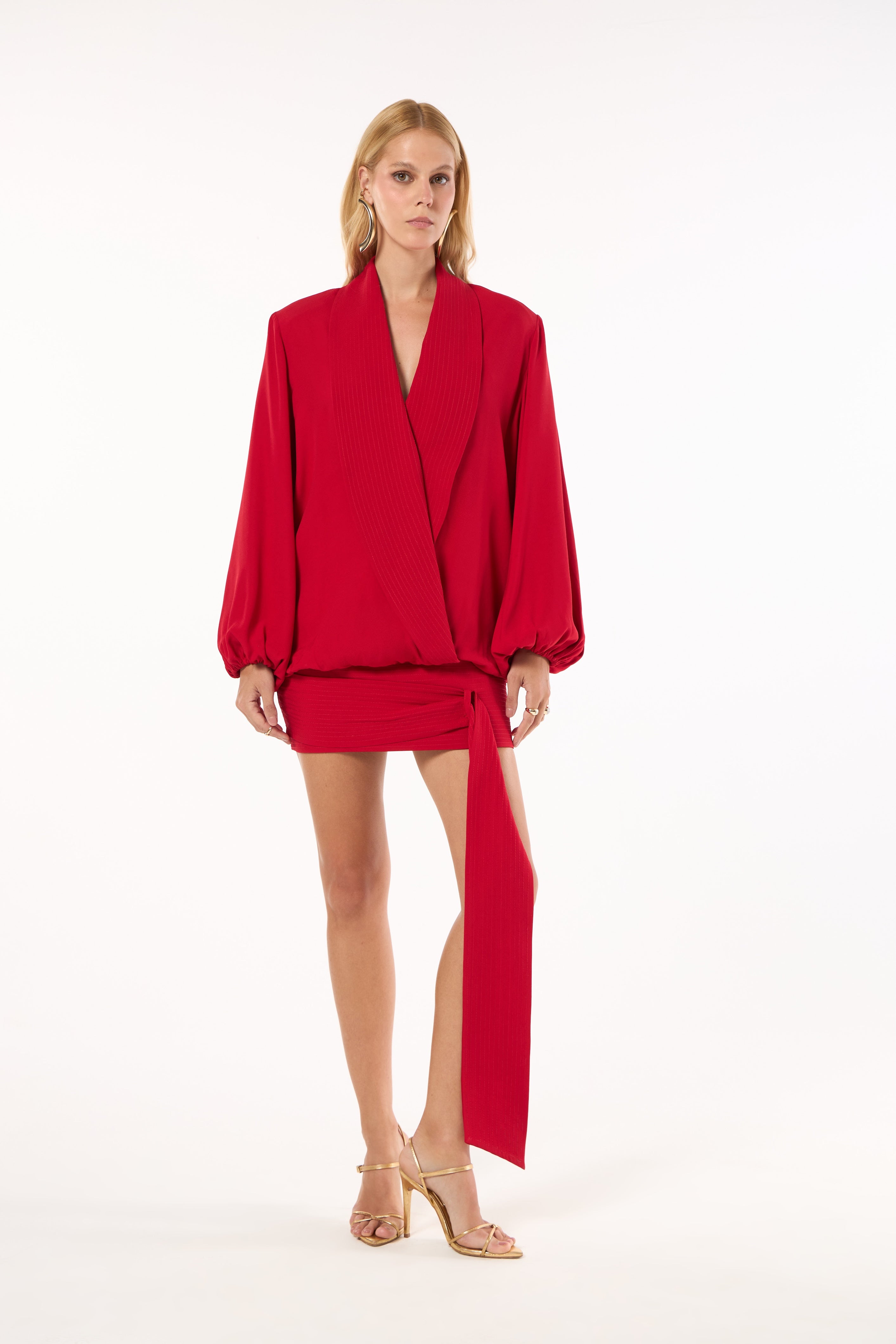 TD Red Short Dress