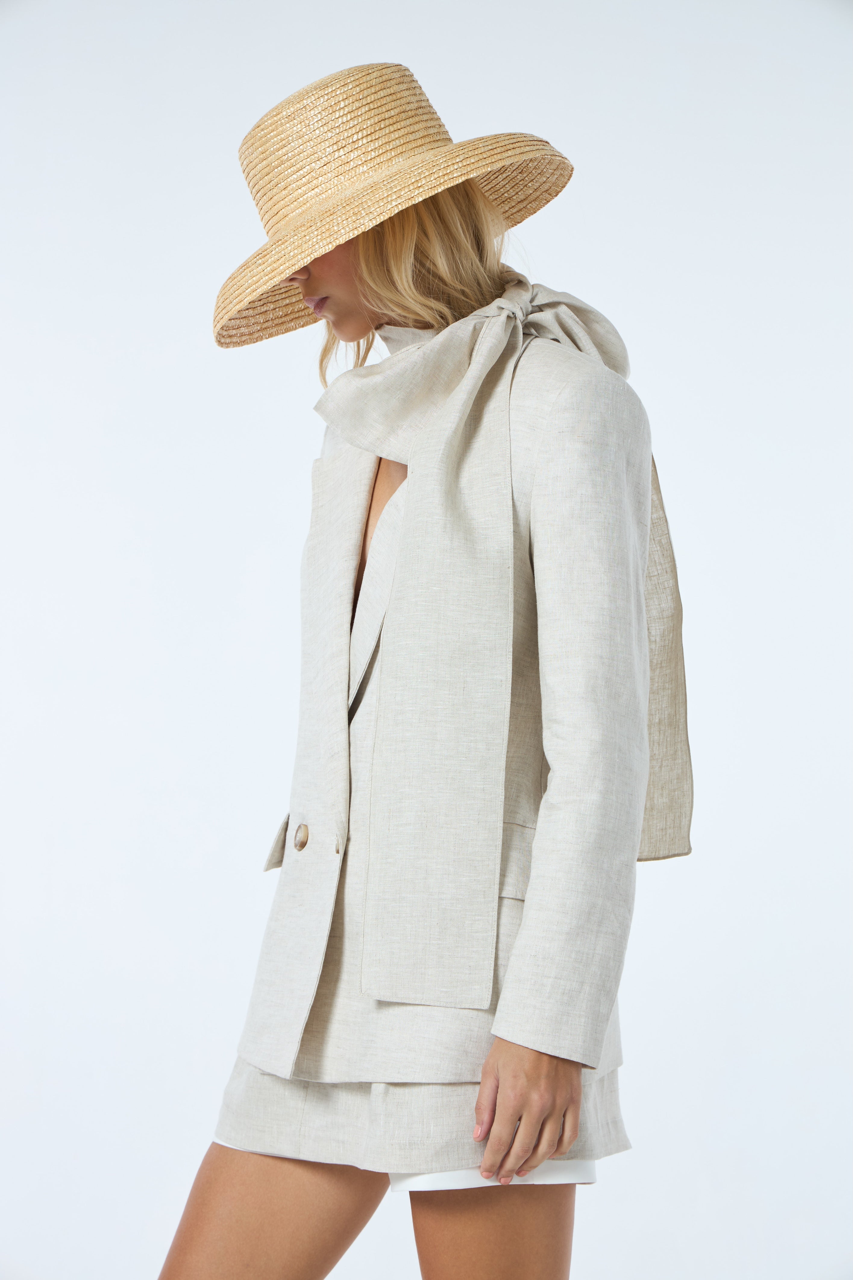 TD Linen Blazer