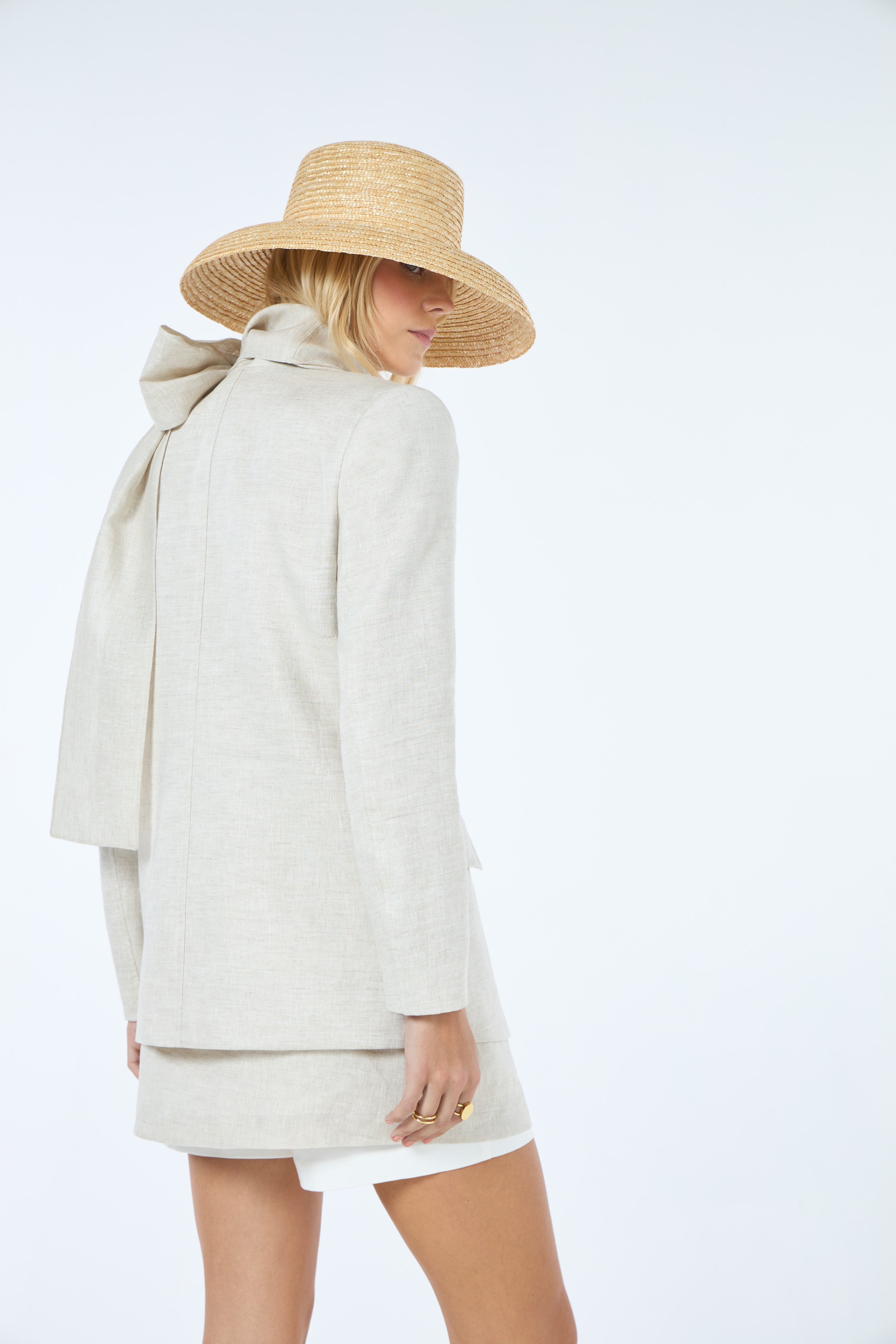 TD Linen Blazer