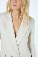 TD Linen Blazer
