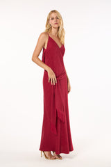 TD Red Midi Dress