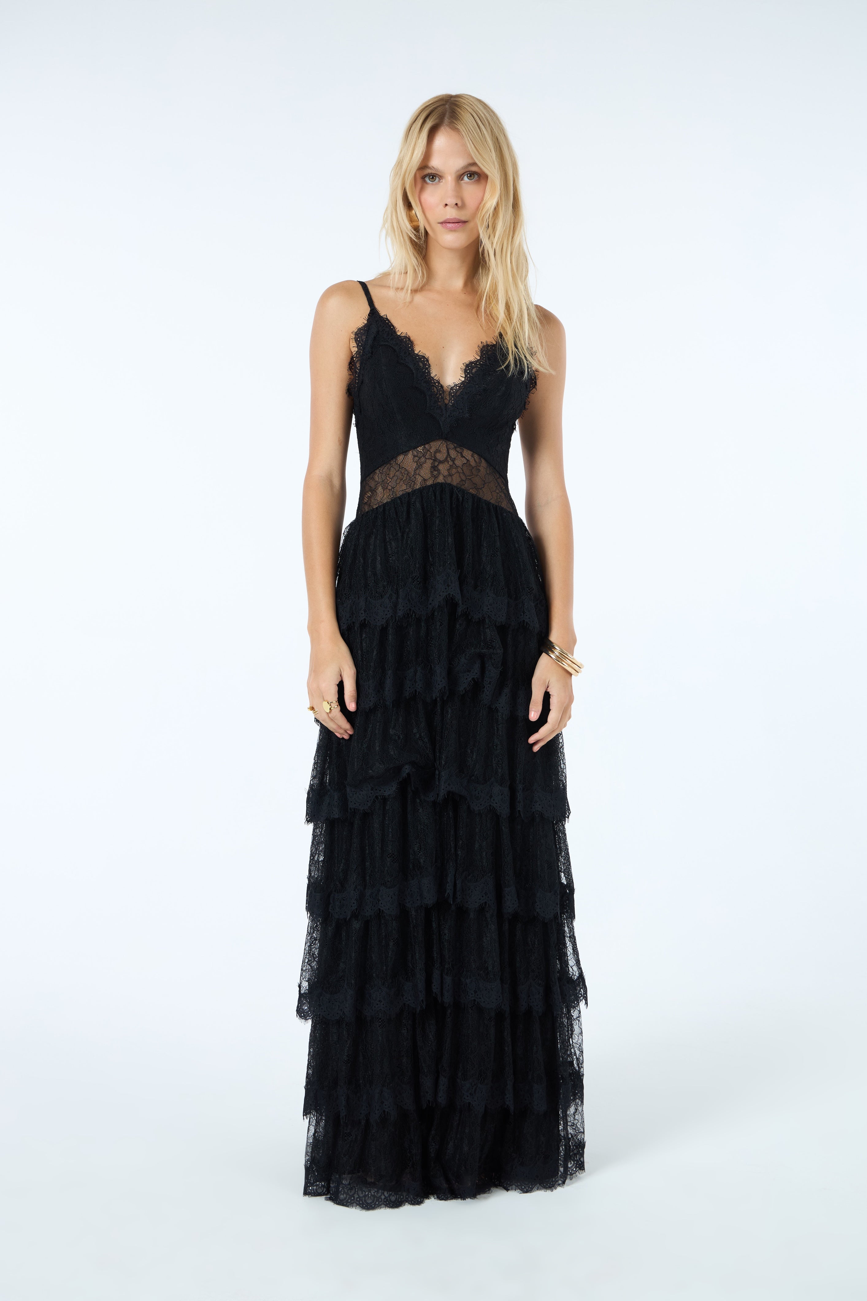 TD Black Long Dress
