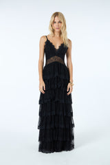 TD Black Long Dress