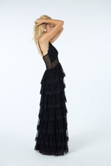 TD Black Long Dress