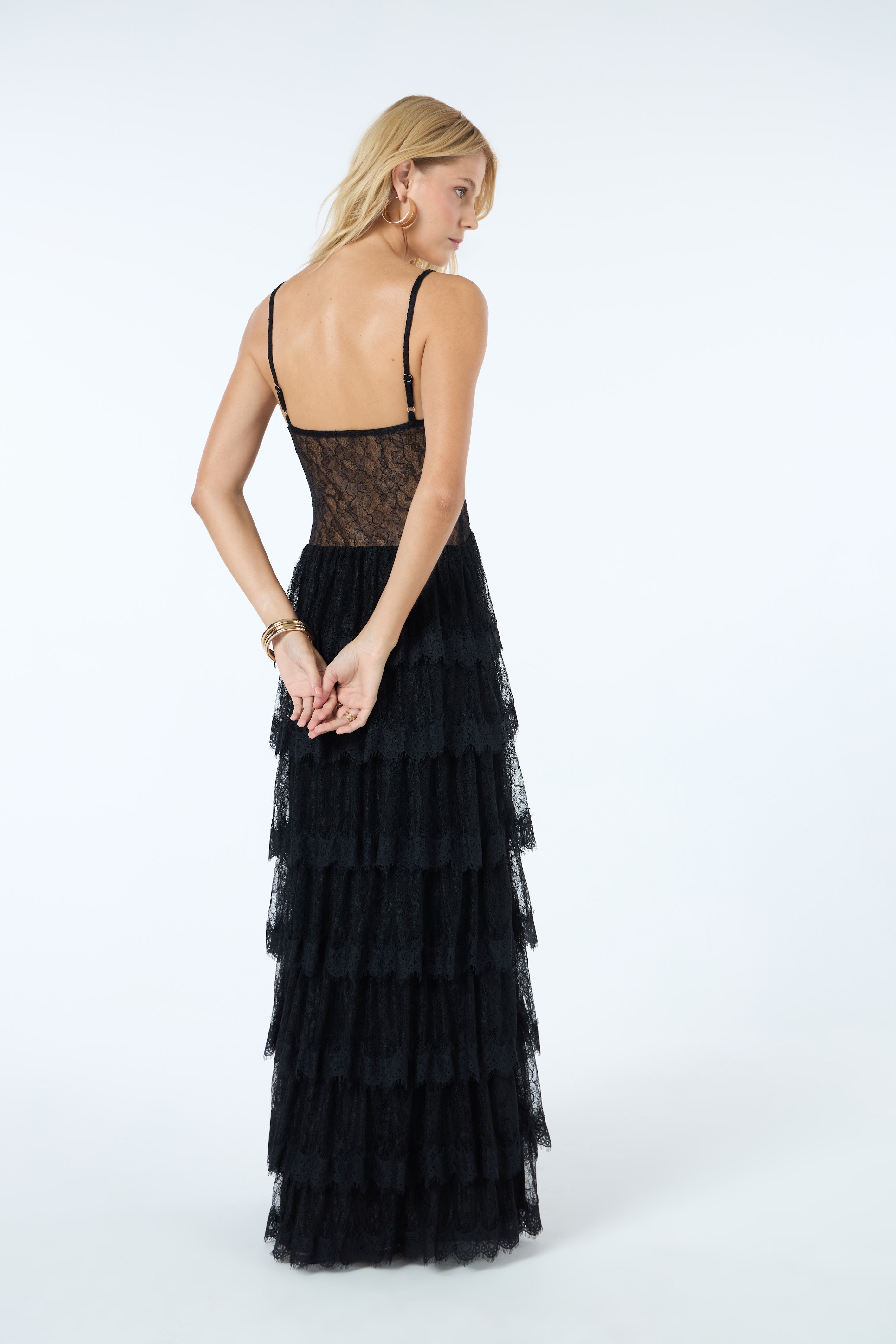 TD Black Long Dress