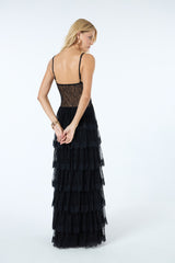 TD Black Long Dress