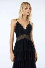 TD Black Long Dress