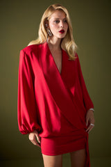 TD Red Short Dress