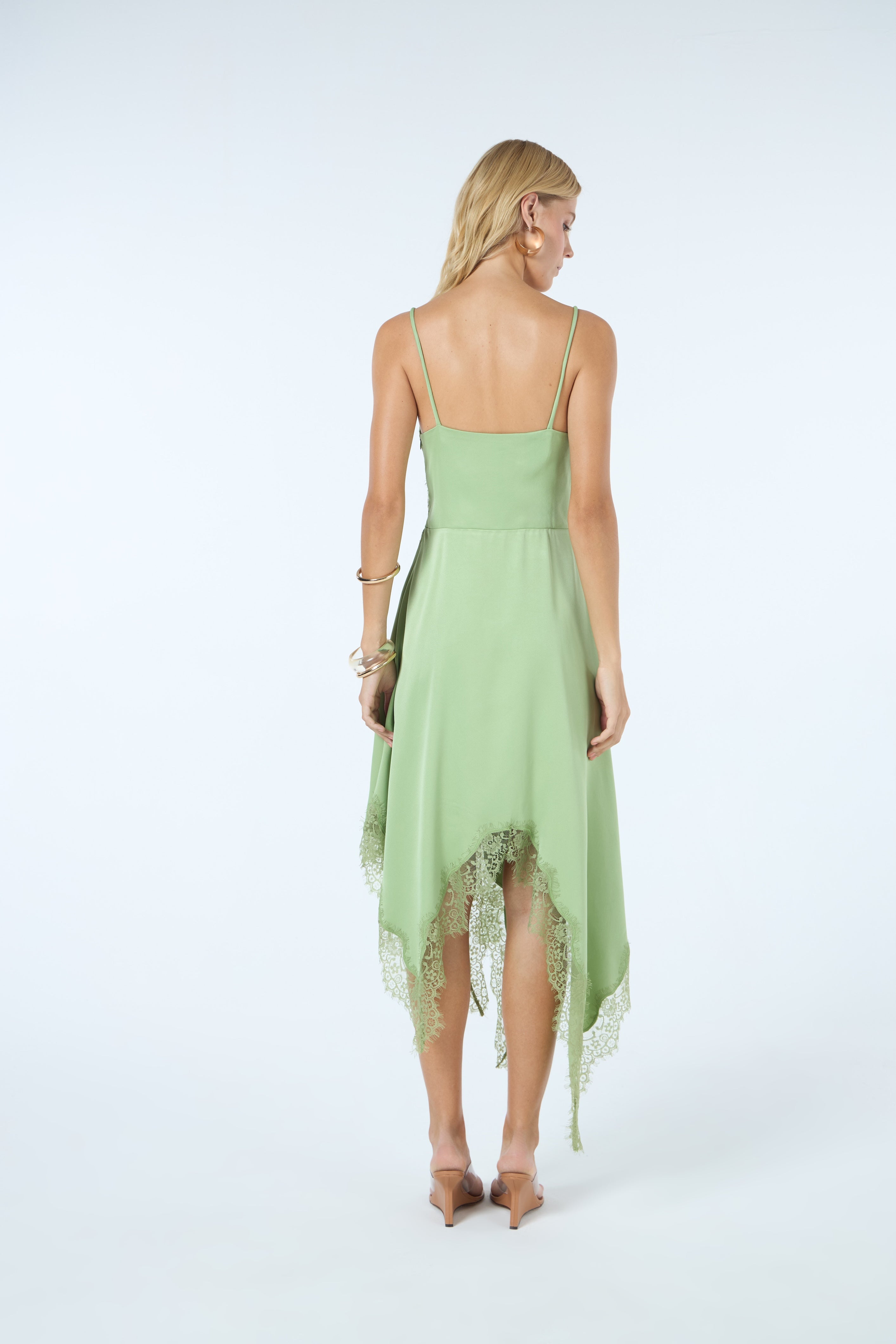 TD Green Midi Dress