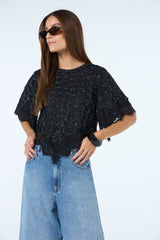 TD Black Blouse