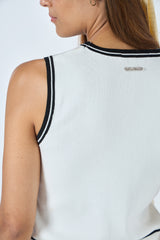 TD White Tank Top