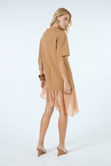 TD Beige Short Dress