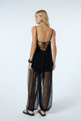 TD Black Lace Jumpsuit