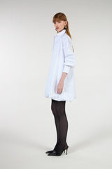 TD White Short Shirt Dress
