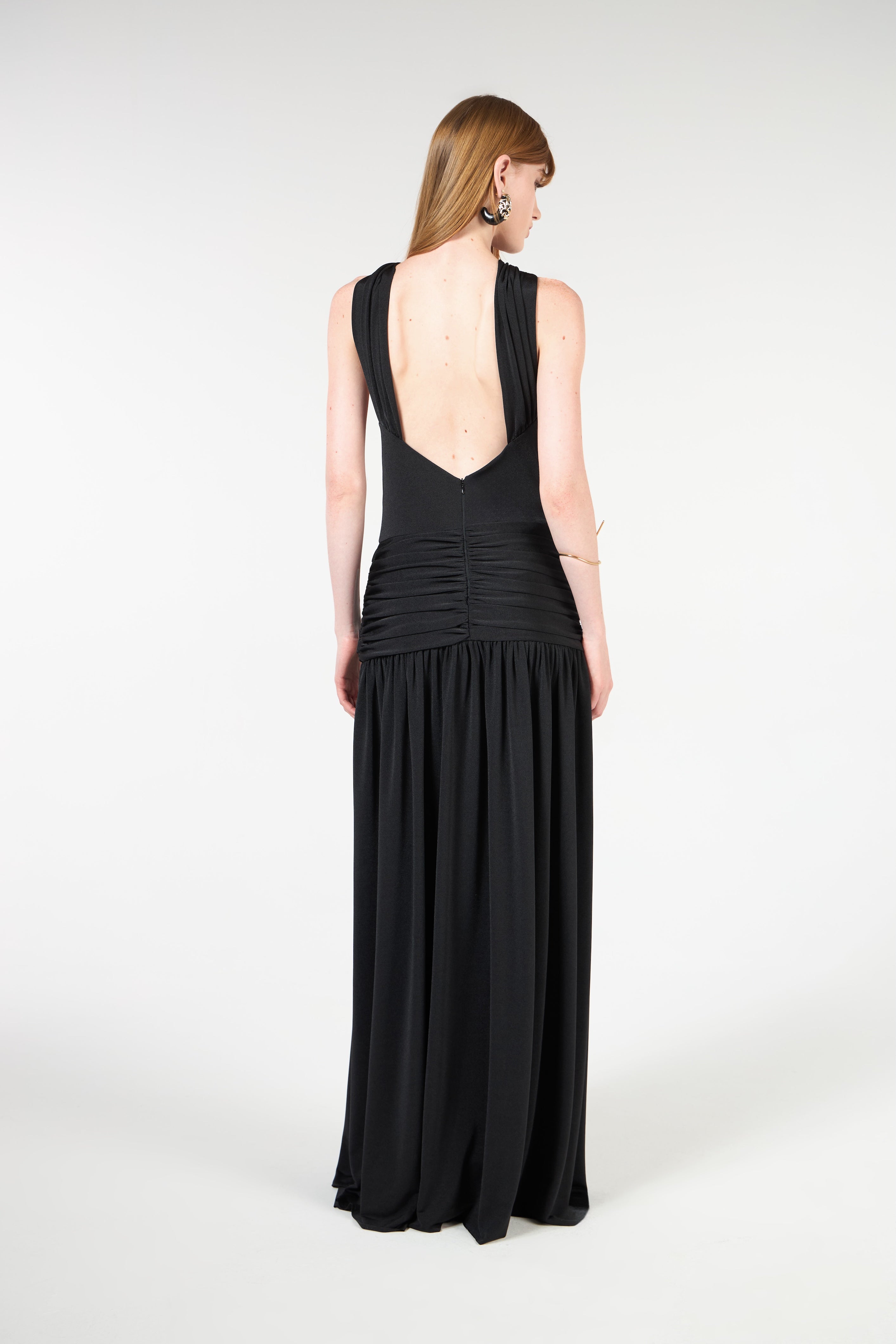TD Black Long Dress