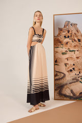 TD Long Striped Dress