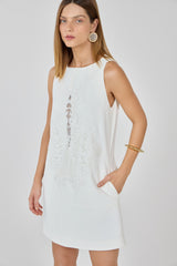 TD White Short Dress