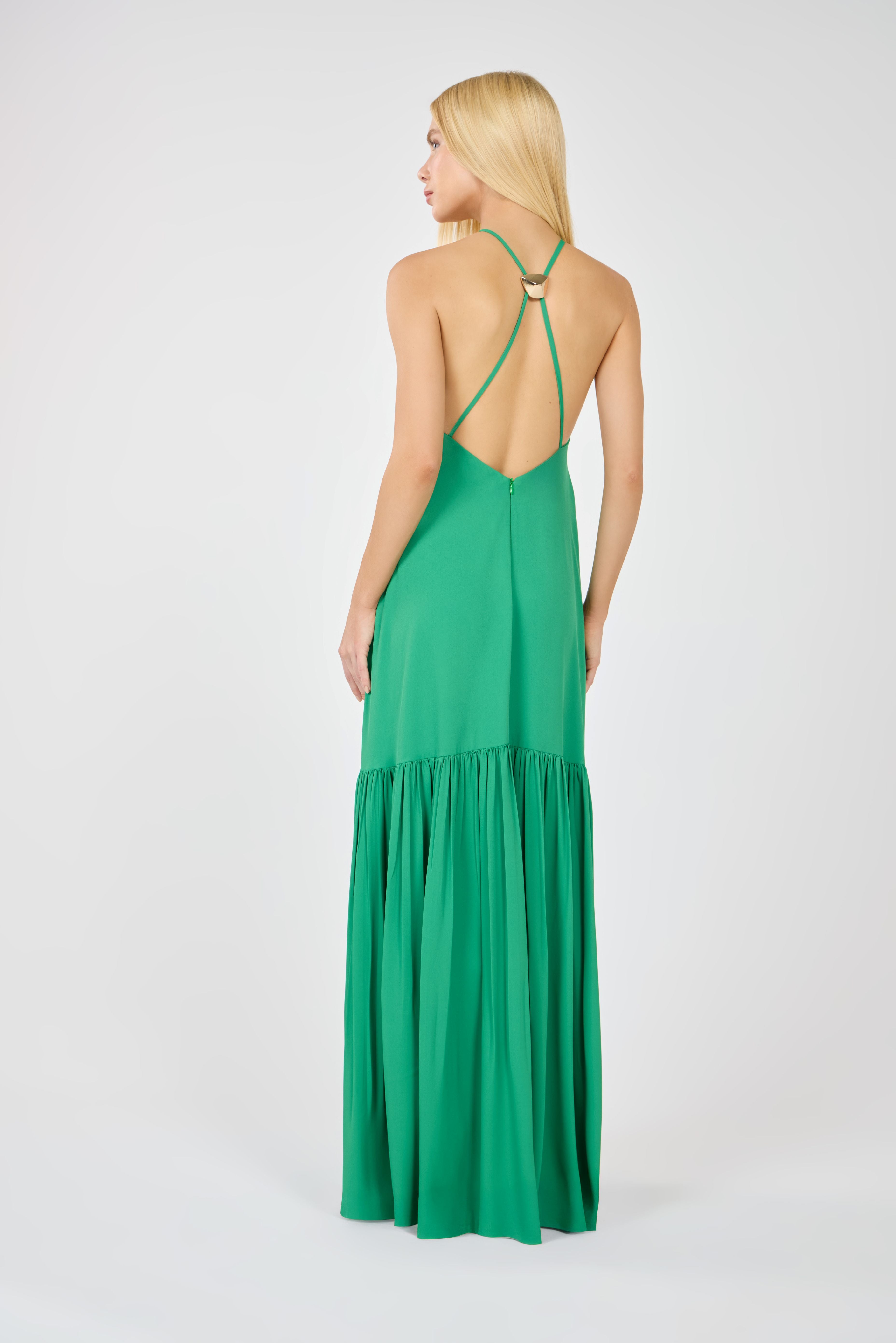 TD Green Long Dress II