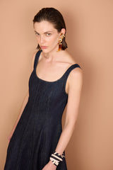 Vestido midi jeans TD
