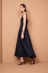 Vestido midi jeans TD