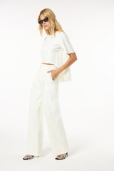 TD White Pants Set