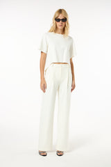 TD White Pants Set