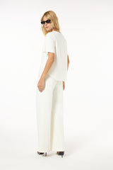 TD White Pants Set