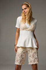 TD Cream shorts