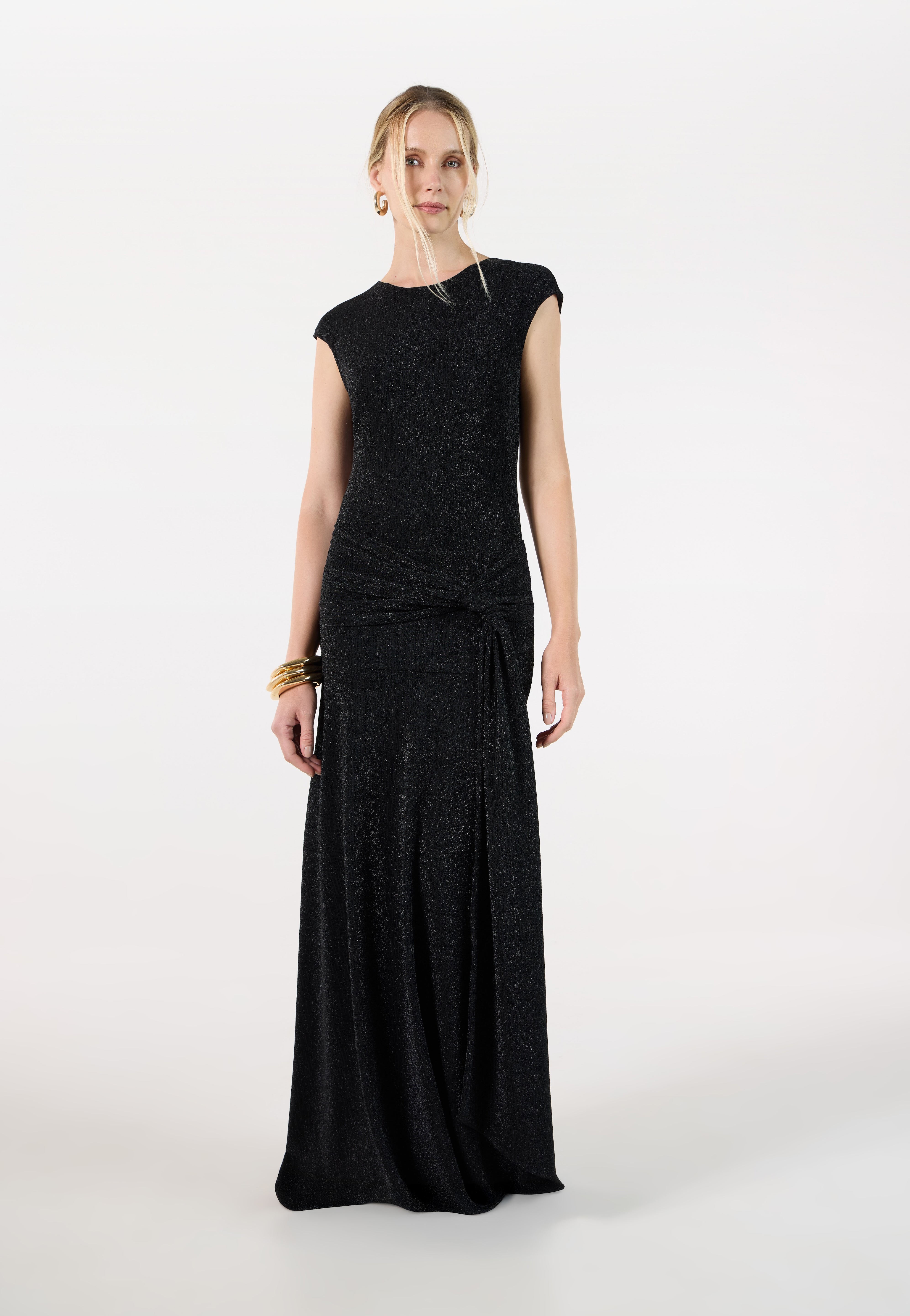 TD Black Long Dress