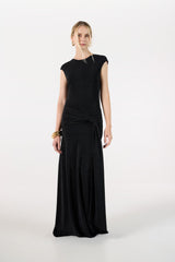 TD Black Long Dress